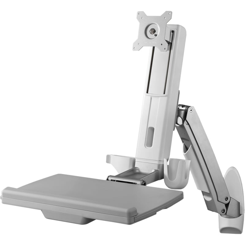 Amer Wall Mount for Flat Panel Display, Keyboard, CPU - TAA Compliant - Thumbnail 2