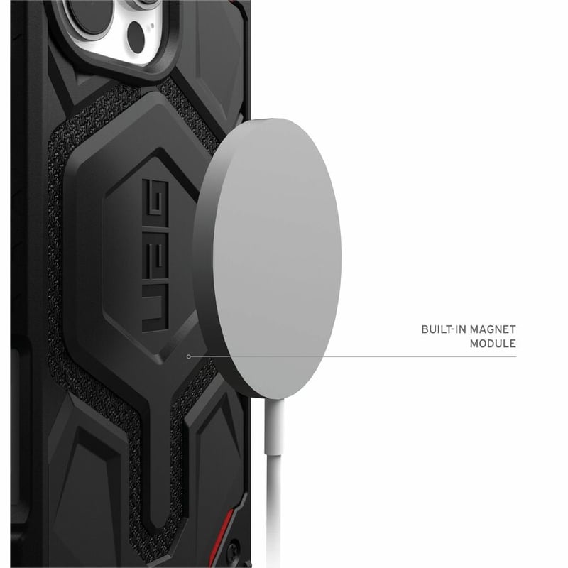 UAG CASE IPH16 PRO MONARCH PRO-KEVLARBLK - Thumbnail 4