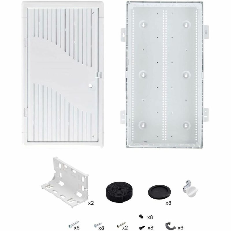 28-INCH WALL-MOUNT ENCLOSURE STRUCTURED MEDIA ENCLOSURE