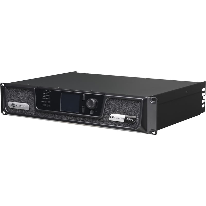 Crown CDi DriveCore 2|300 Amplifier - 600 W RMS - 2 Channel - Black - Thumbnail 5