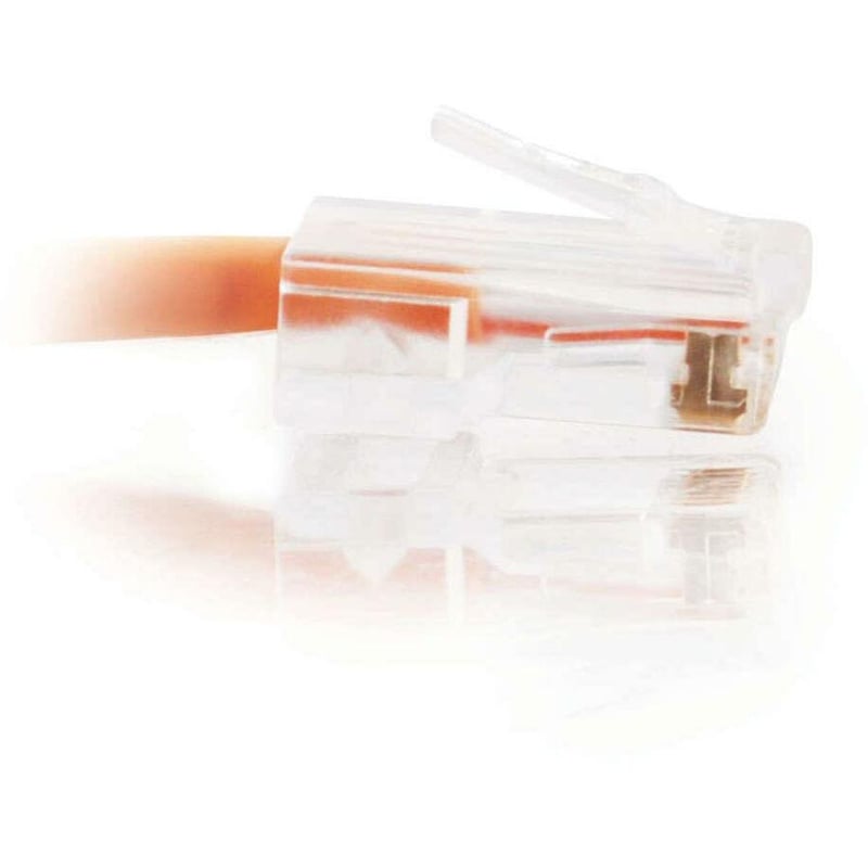 C2G-14ft Cat5E Non-Booted Crossover Unshielded (UTP) Network Patch Cable - Orange - Thumbnail 5