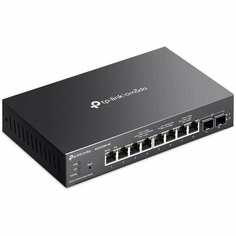 OMADA 8-PORT SMART SWITCH POE+ OMADA 8-PORT SMART SWITCH POE+ - Thumbnail 1
