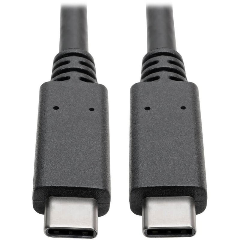 Eaton Tripp Lite Series USB-C Cable (M/M) - USB 3.2, Gen 2 (10 Gbps), 5A (100W) Rating, Thunderbolt 3 Compatible, 3 ft. (0.91 m) - Thumbnail 1