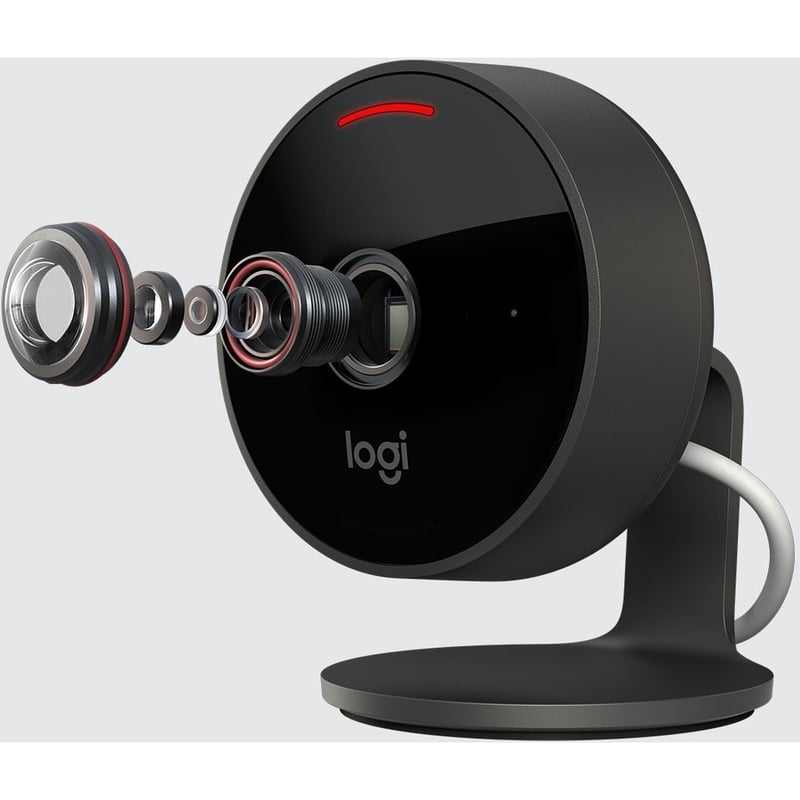 Logitech Indoor HD Network Camera - Graphite - Thumbnail 4