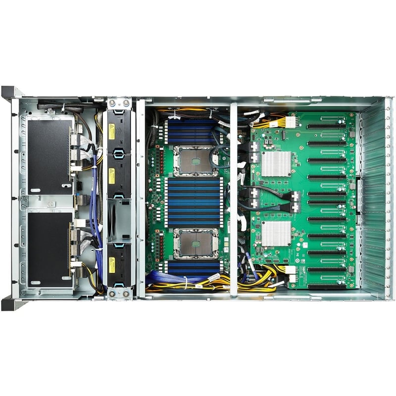 Mitac Thunder HX FT83A-B7129 Barebone System - 4U Rack-mountable - Socket LGA-4189 - 2 x Processor Support - Thumbnail 5