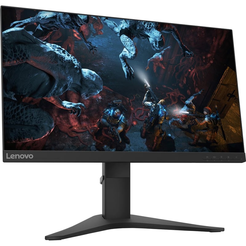 Lenovo G25-10 25" Class Full HD Gaming LCD Monitor - 16:9 - Raven Black - Thumbnail 4