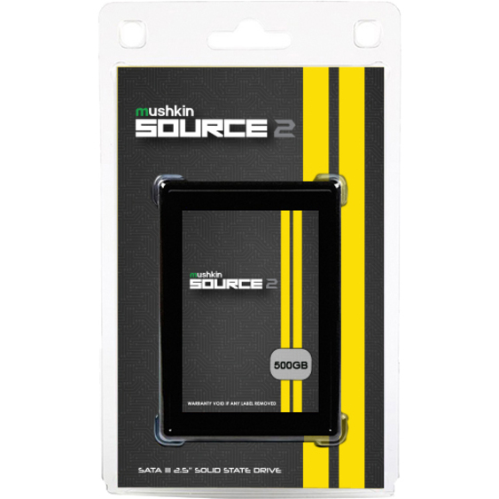 MUSHKIN 500GB SOURCE 2 7MM SATA 3 SSD - Thumbnail 5