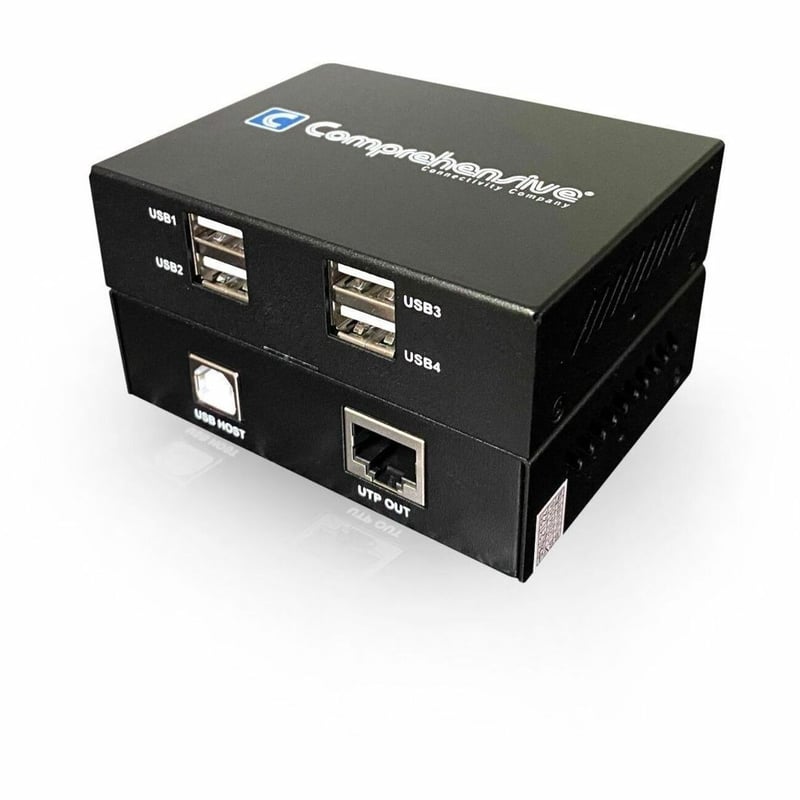 Comprehensive Pro AV/IT 4-Port USB 2.0 over CATx Extender up to 164ft - Thumbnail 1