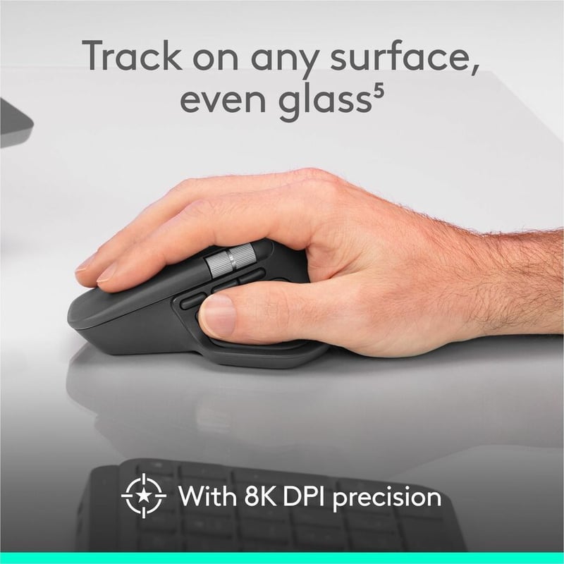 MX MASTER 4 WIRELESS MOUSE PERFORMANCE - PALE GREY