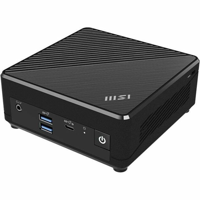MSI Cubi N Cubi N ADL-005US Desktop Computer - Intel Pentium N200 Quad-core (4 Core) 1 GHz - 4 GB RAM DDR4 SDRAM - 128 GB HDD - Mini PC - Thumbnail 1