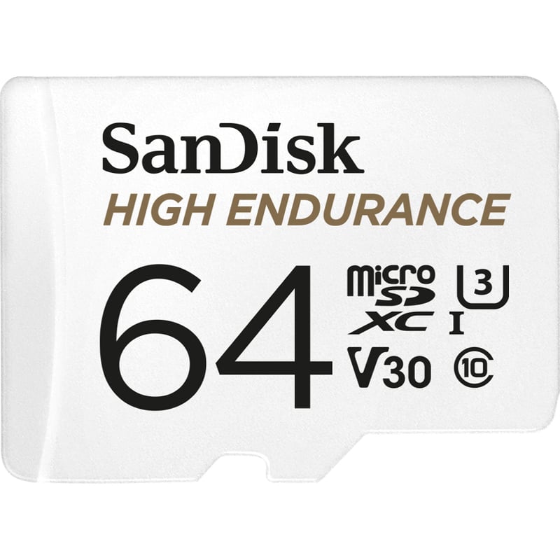 SanDisk High Endurance 64 GB Class 10/UHS-I (U3) microSDXC - Thumbnail 2