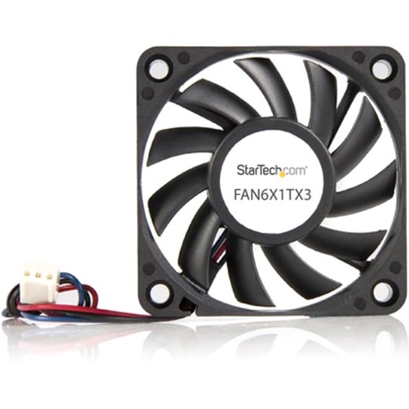 StarTech.com Replacement 60mm Ball Bearing CPU Case Fan - TX3 Connector - System fan kit - 60 mm - Thumbnail 2