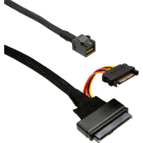 IO Crest U.2 (SFF-8639) NVMe PCIe to Mini SAS (SFF-8643) SSD Cable - Thumbnail 5