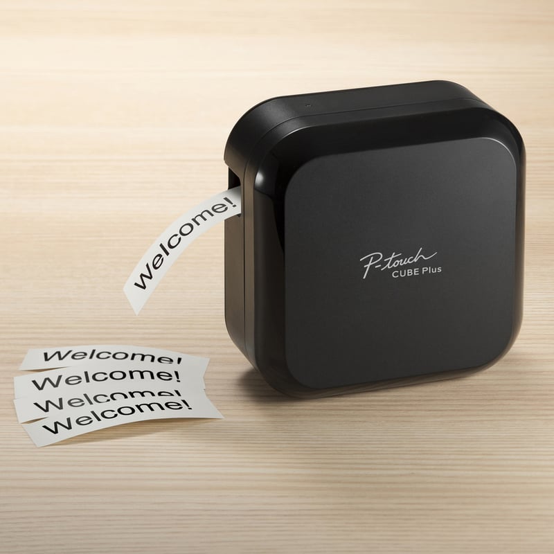 Brother P-touch CUBE Plus PT-P710BT Versatile Label Maker with Bluetooth Wireless Technology - Thumbnail 3