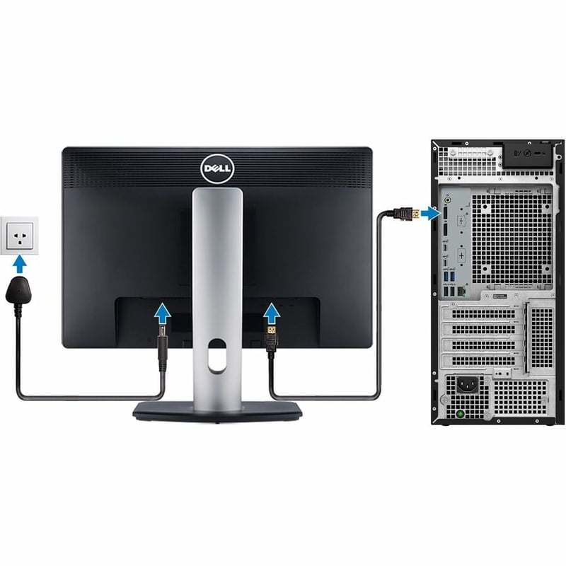 Dell Precision 3000 3660 Workstation - Intel Core i7 13th Gen i7-13700 - 32 GB - 512 GB SSD - Tower - Thumbnail 4