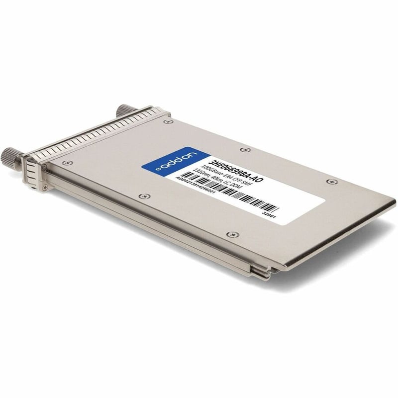 AddOn Alcatel-Lucent Nokia® 3HE06699BA Compatible TAA 100GBase-ER4 CFP Transceiver (SMF, 1310nm, 40km, LC, DOM) - Thumbnail 3