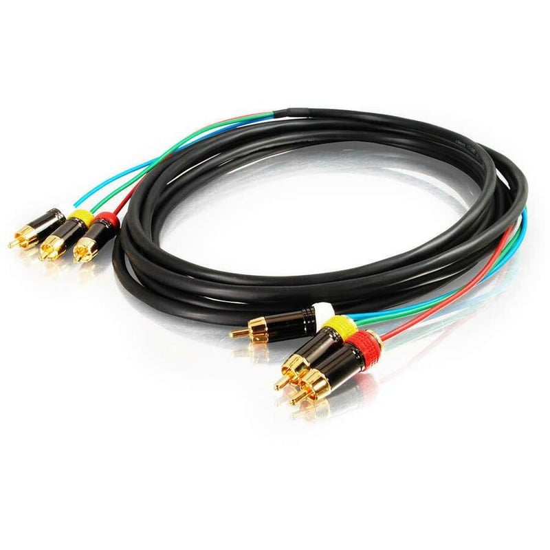 C2G 15ft Plenum-Rated Composite Video + RCA Stereo Audio Cable - Thumbnail 2