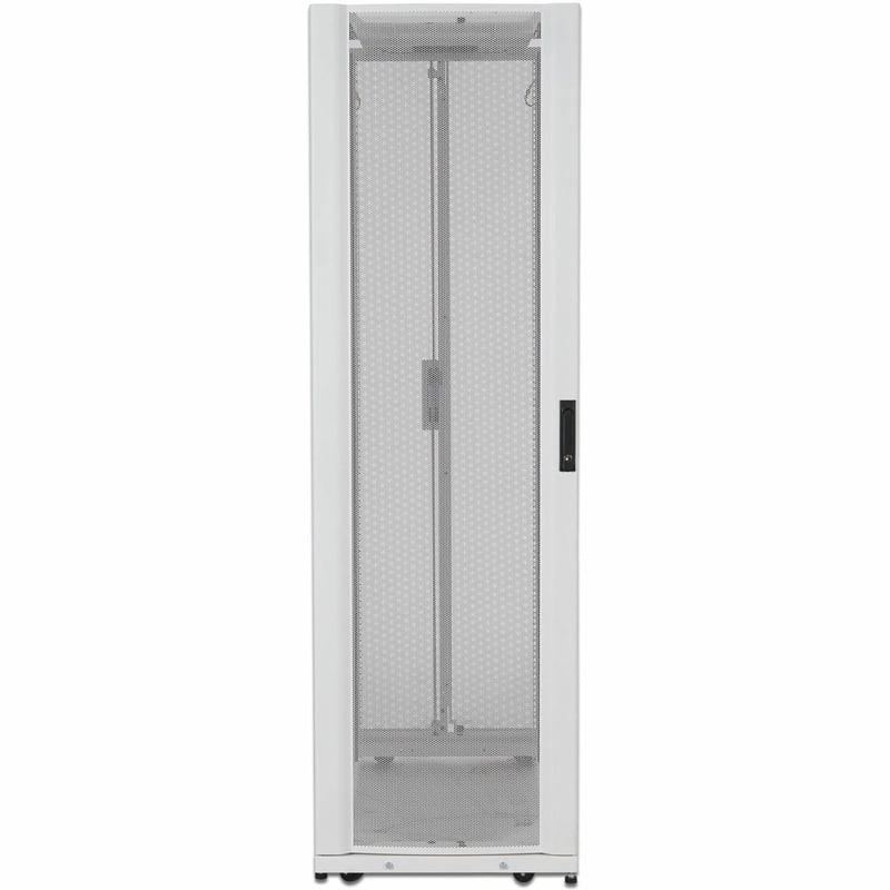 APC by Schneider Electric 45U x 24in Wide x 48in Deep Cabinet with Sides White - Thumbnail 1