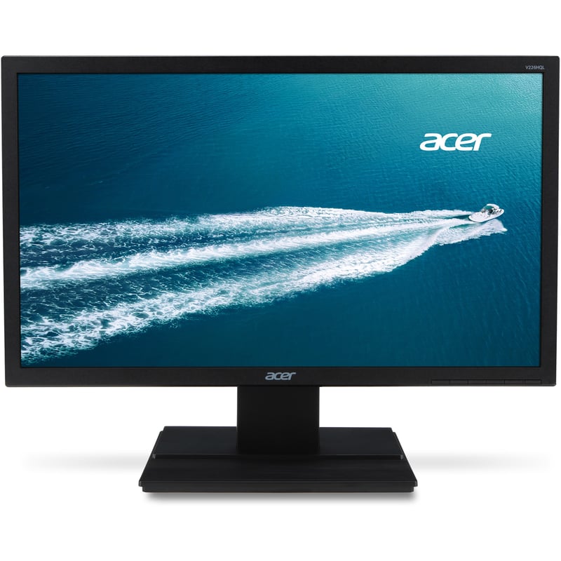 Acer V226HQL Full HD LCD Monitor - 16:9 - Black - Thumbnail 1