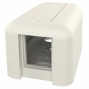 Ortronics Mounting Box for High Density Jack (HDJ), Module - Fog White - Thumbnail 1