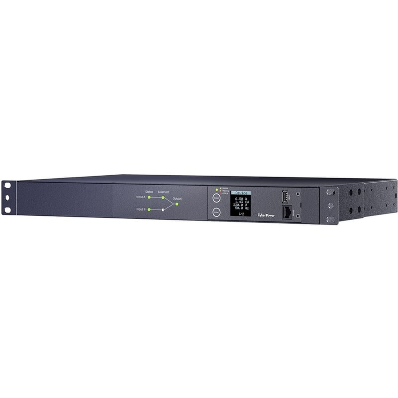 CyberPower Metered ATS PDU PDU24006 10-Outlets PDU - Thumbnail 4
