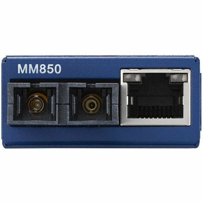 Advantech 10/100/1000Mbps Miniature Media Converter with LFPT - Thumbnail 3