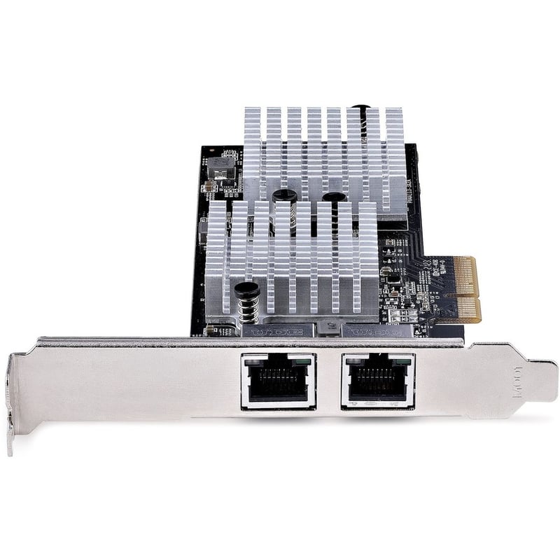 StarTech.com 2-Port 10Gbps PCIe Network Adapter Card, Network Card for PC/Server, PCIe Ethernet Card w/Jumbo Frame, NIC/LAN Interface Card - Thumbnail 3