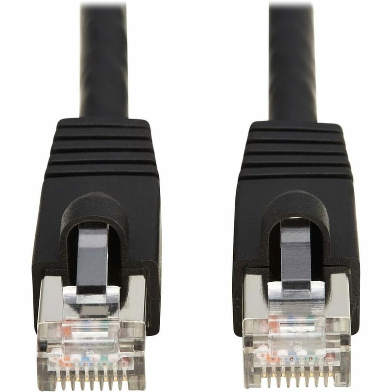 Eaton Tripp Lite Series Cat8 40G Snagless SSTP Ethernet Cable (RJ45 M/M), PoE, Black, 1 ft. (0.3 m) - Thumbnail 3