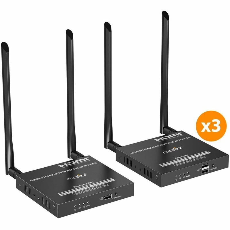 Rocstor TrueReach TR24 KVM Extender Transmitter/Receiver - Thumbnail 1