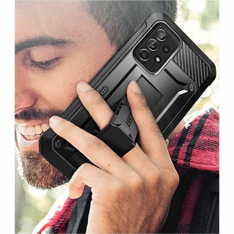 GALAXY A72 UNICORN BEETLE PRO RUGGED HOLSTER CASE-BK - Thumbnail 4