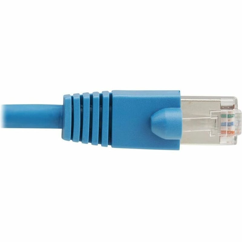 Eaton Tripp Lite Series Cat8 40G Snagless SSTP Ethernet Cable (RJ45 M/M), PoE, LSZH, Blue, 1 m (3.3 ft.) - Thumbnail 5