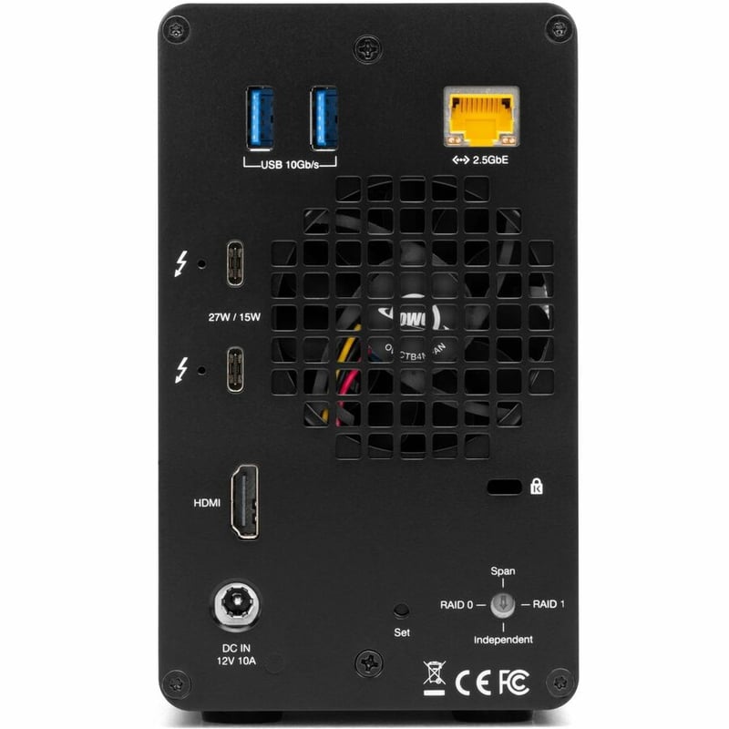 OWC GEMINI 4TB THUNDERBOLT 40GB/S DOCK AND DUAL-DRIVE SSD RAID STORAGE SOLUTION - Thumbnail 4