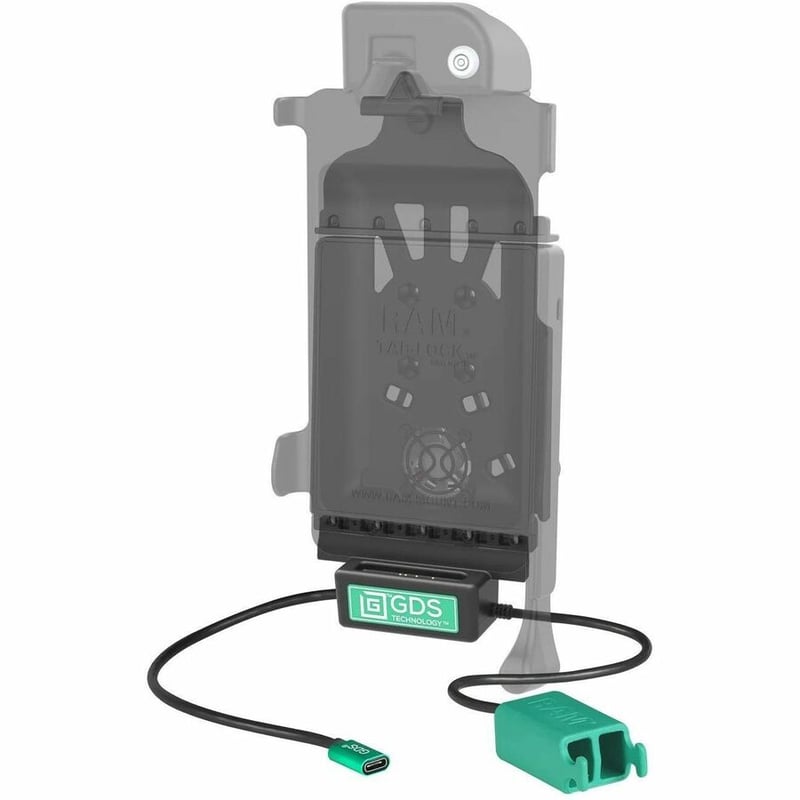 RAM Mounts GDS Power + Dual USB-A Data Dock Cup for IntelliSkin Next Gen Tablets - Thumbnail 2