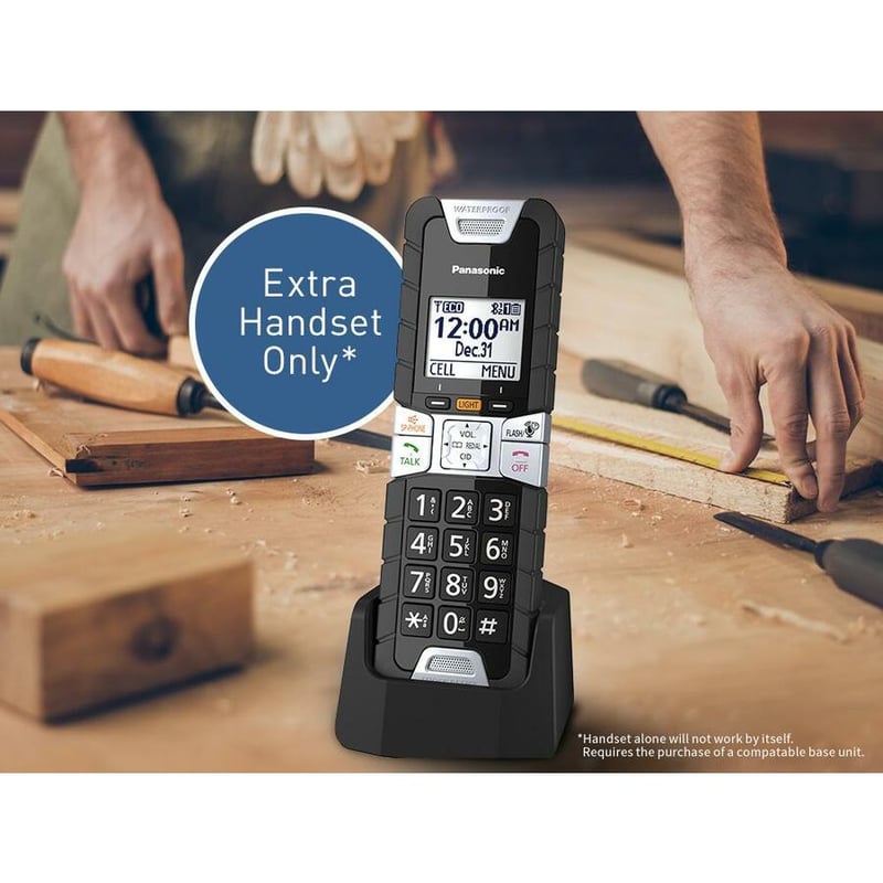 PANASONIC RUGGED PHONE BLACK