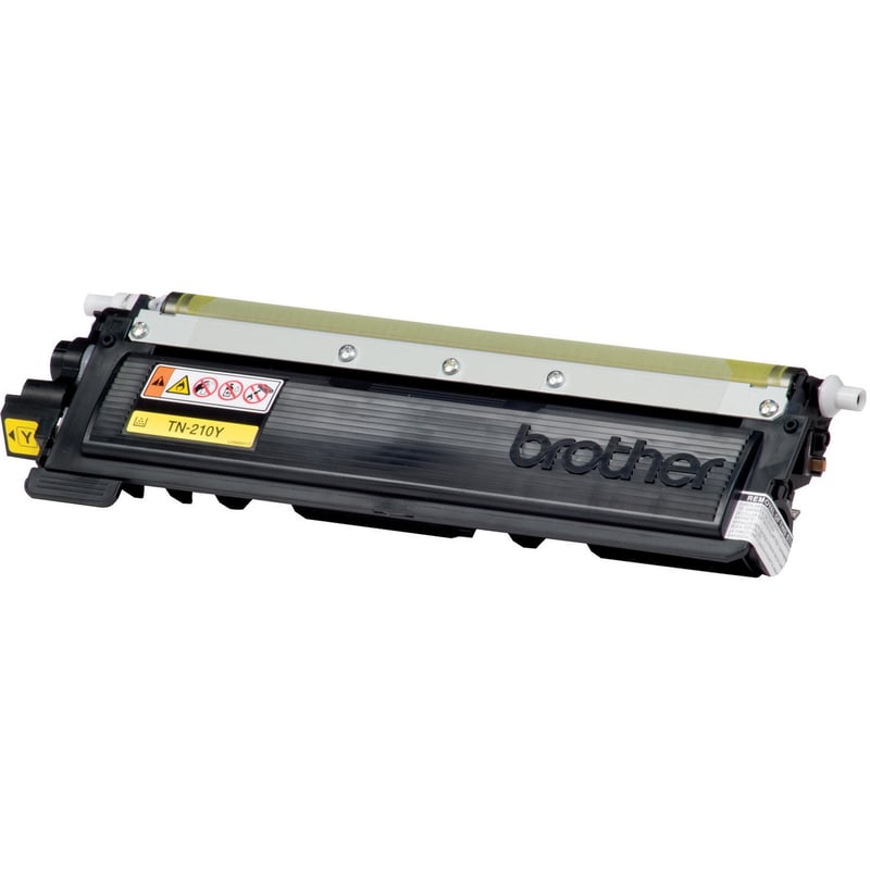 Brother Genuine TN210Y Yellow Toner Cartridge - Thumbnail 1