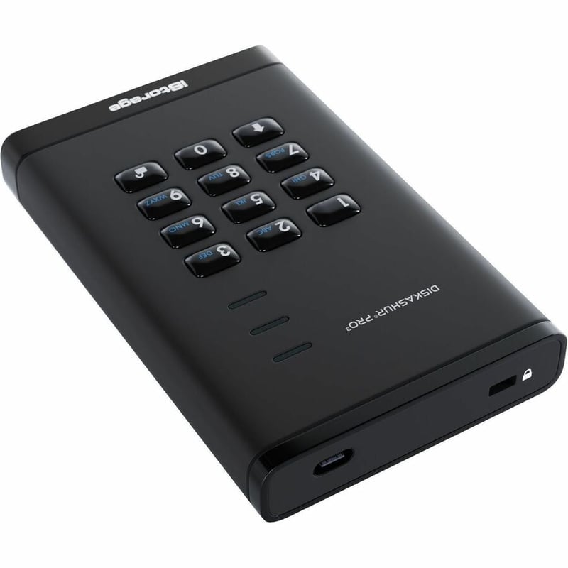 ISTORAGE DISKASHUR PRO3 HDD 500GB FIPS140-3 PENDING ENCRYPTED - Thumbnail 4