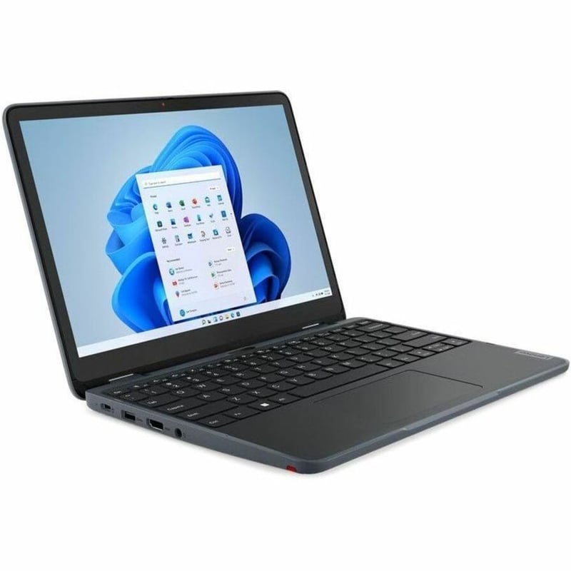 Lenovo 82VQ000EUS 12.2" Convertible 2 in 1 Notebook - WUXGA - 1920 x 1200 - Intel N100 Quad-core (4 Core) - 4 GB Total RAM - 4 GB On-board Memory - 128 GB SSD - Slate Gray