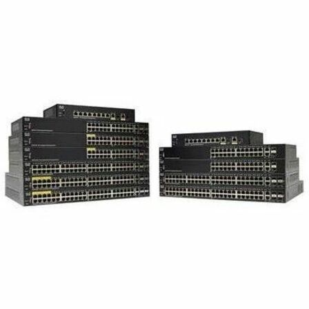 Cisco SF350-48P 48-Port 10 100 PoE Managed Switch - Thumbnail 2