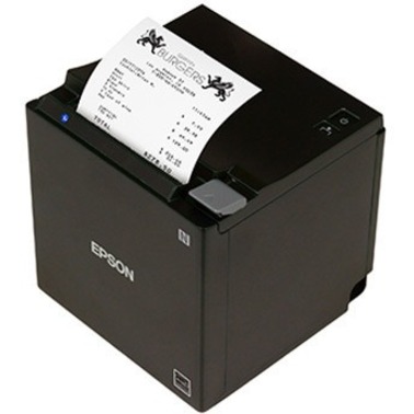 Epson Tm-m30ii-022 Sleek 3" Thermal Receipt Printer - Compact Footprint - Black - Ethernet only - Thumbnail 4
