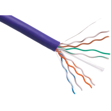 Axiom CAT6 23AWG 4-Pair Solid Conductor 550MHz Bulk Cable Spool 1000FT (Purple) - Thumbnail 3
