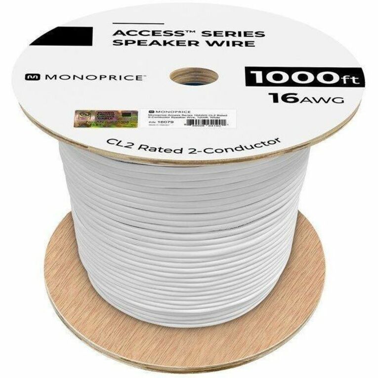SPEAKER WIRE 16AWG CL3 2-CONDUCTOR_1000 - Thumbnail 3
