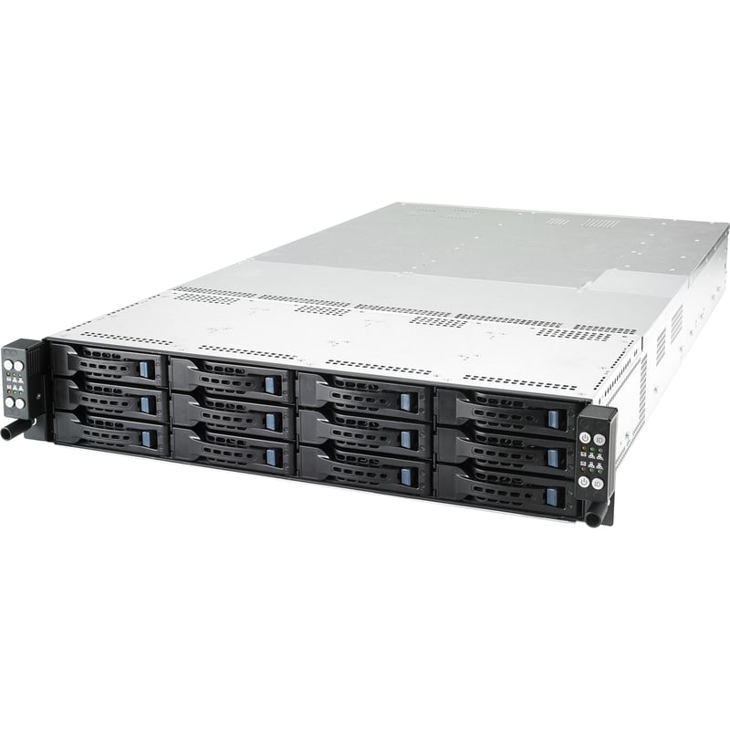 Asus RS720Q-E7/RS12 Barebone System - 2U Rack-mountable - Socket R LGA-2011 - 2 x Processor Support