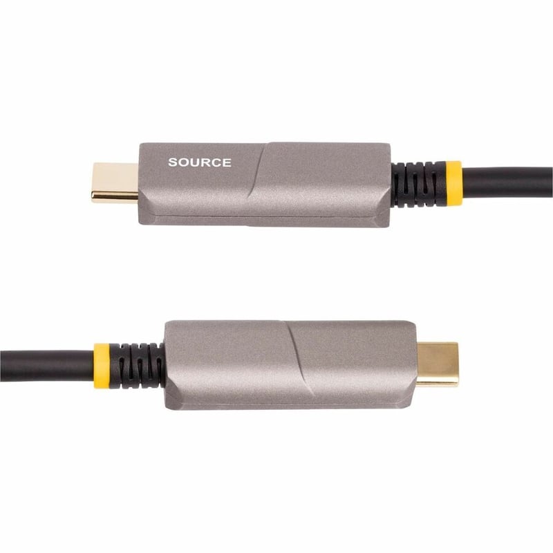 30FT USB-C TO HDMI CABLE ACTIVE OPTICAL CABLE 4K 60HZ - Thumbnail 4