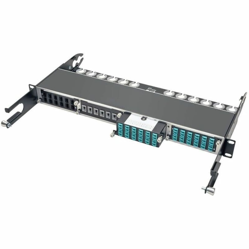 Tripp Lite by Eaton 100Gb/120Gb to10Gb Breakout Cassette 24-Fiber OM4 MTP/MPO ( Male with Pins ) to ( x12 ) LC Duplex - Thumbnail 3