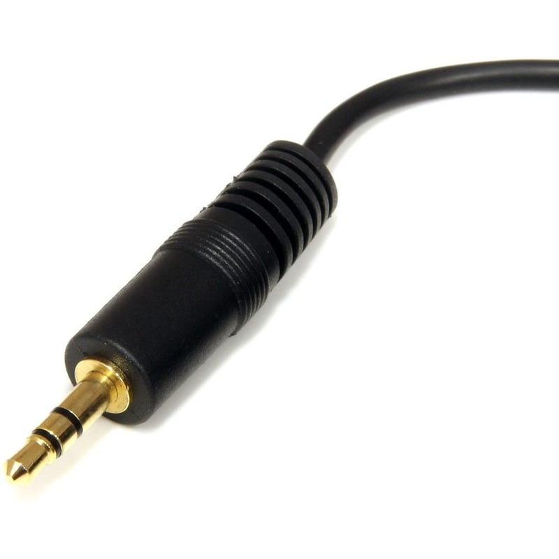 StarTech.com 6 ft 3.5mm Stereo Audio Cable - M/M - Audio cable - mini-phone stereo 3.5 mm (M) - mini-phone stereo 3.5 mm (M) - 1.8 m - Thumbnail 2