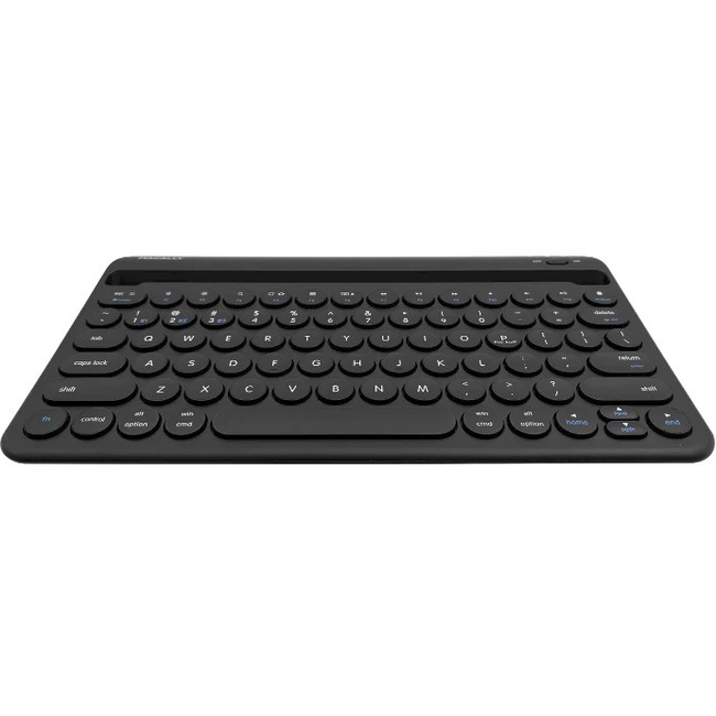Macally Rechargeable iPad Bluetooth Compact Keyboard Quick Switch 3 Devices - Thumbnail 1