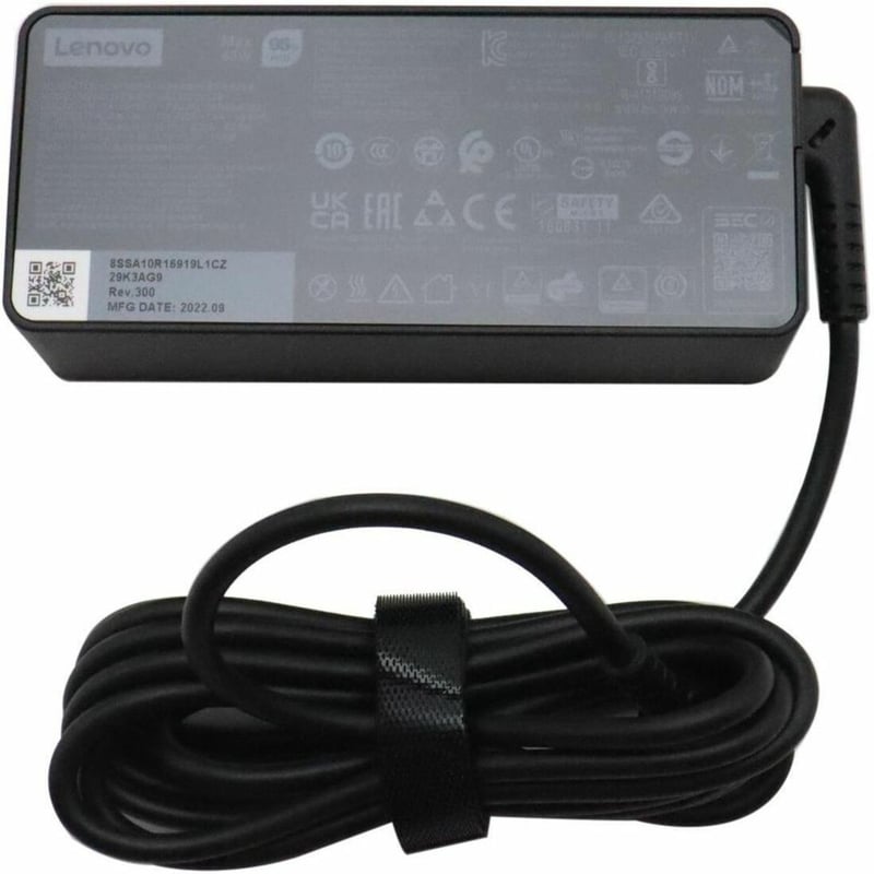 LENOVO AC ADAPTER 1 PACK 65 W 120 V AC 230 V AC INPUT 5 V - Thumbnail 1