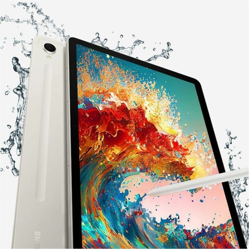 Samsung Galaxy Tab S9 SM-X710 Tablet - 11" WQXGA - Qualcomm SM8550-AC Octa-core - 8 GB - 128 GB SSD - Android 13 - Beige - Thumbnail 4