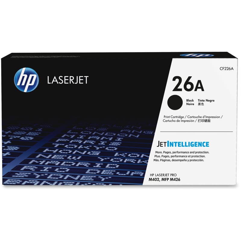 HP 26A Original Laser Toner Cartridge - Black Pack - Thumbnail 1
