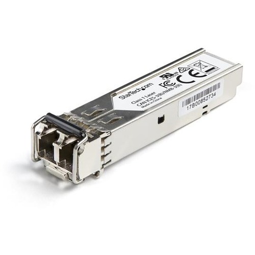 StarTech.com Juniper CTP-SFP-1GE-SX Compatible SFP Module - 1000BASE-SX - 1GE SFP 1GbE Multimode Fiber MMF Optic Transceiver - 550m DDM - Thumbnail 1